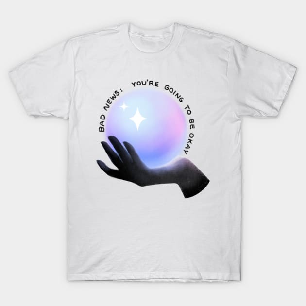 Bad News: Crystal Ball T-Shirt by phogar